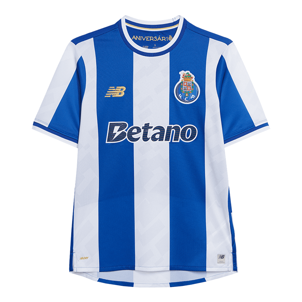 Camiseta de fútbol local del Porto 2025/26 azul y blanco