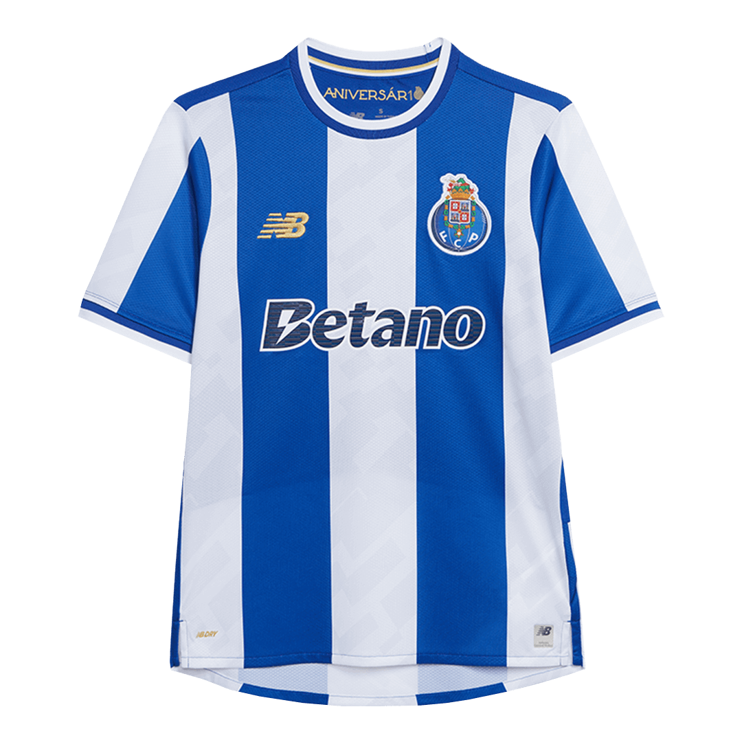 Camiseta de fútbol local del Porto 2025/26 azul y blanco