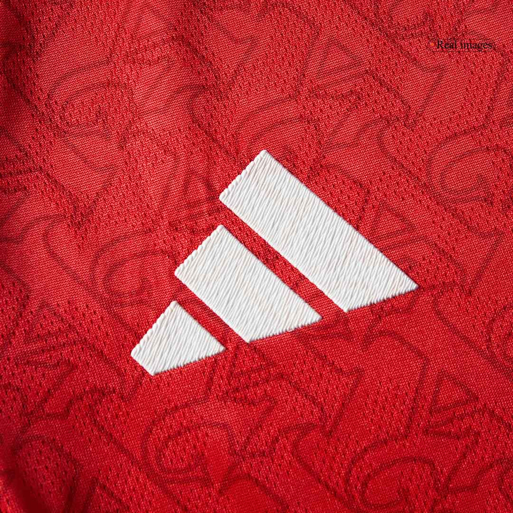 Soccer Kits Authentic GYÖKERES #14 Arsenal Home Soccer Jersey 2025/26 Red