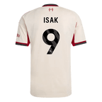 Maillot de football extérieur ISAK #9 Liverpool 25/26 Blanc