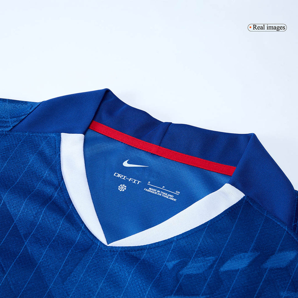 Camiseta de fútbol local del Chelsea para mujer 2025/26 azul