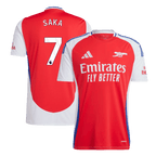 Camiseta de fútbol local SAKA #7 del Arsenal 2024/25