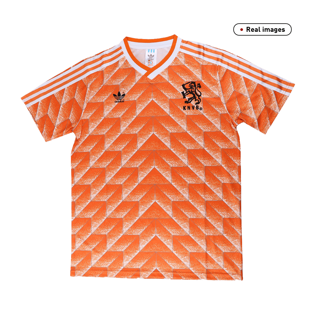 Camiseta de fútbol retro de Holanda de 1988