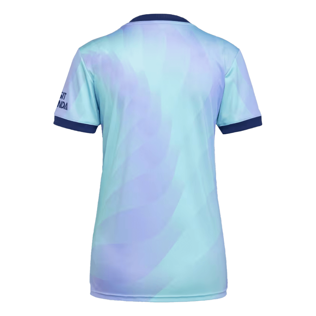 Camiseta de fútbol de visitante del Arsenal para mujer 2024/25