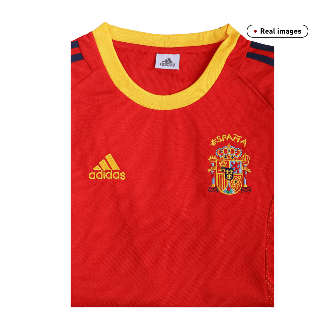 Maillot de football rétro domicile Espagne 2002