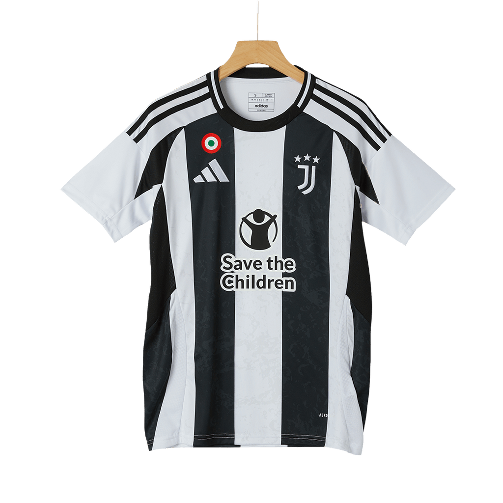 Maillot domicile Juventus 2024/25 - Sponsor Save The Children