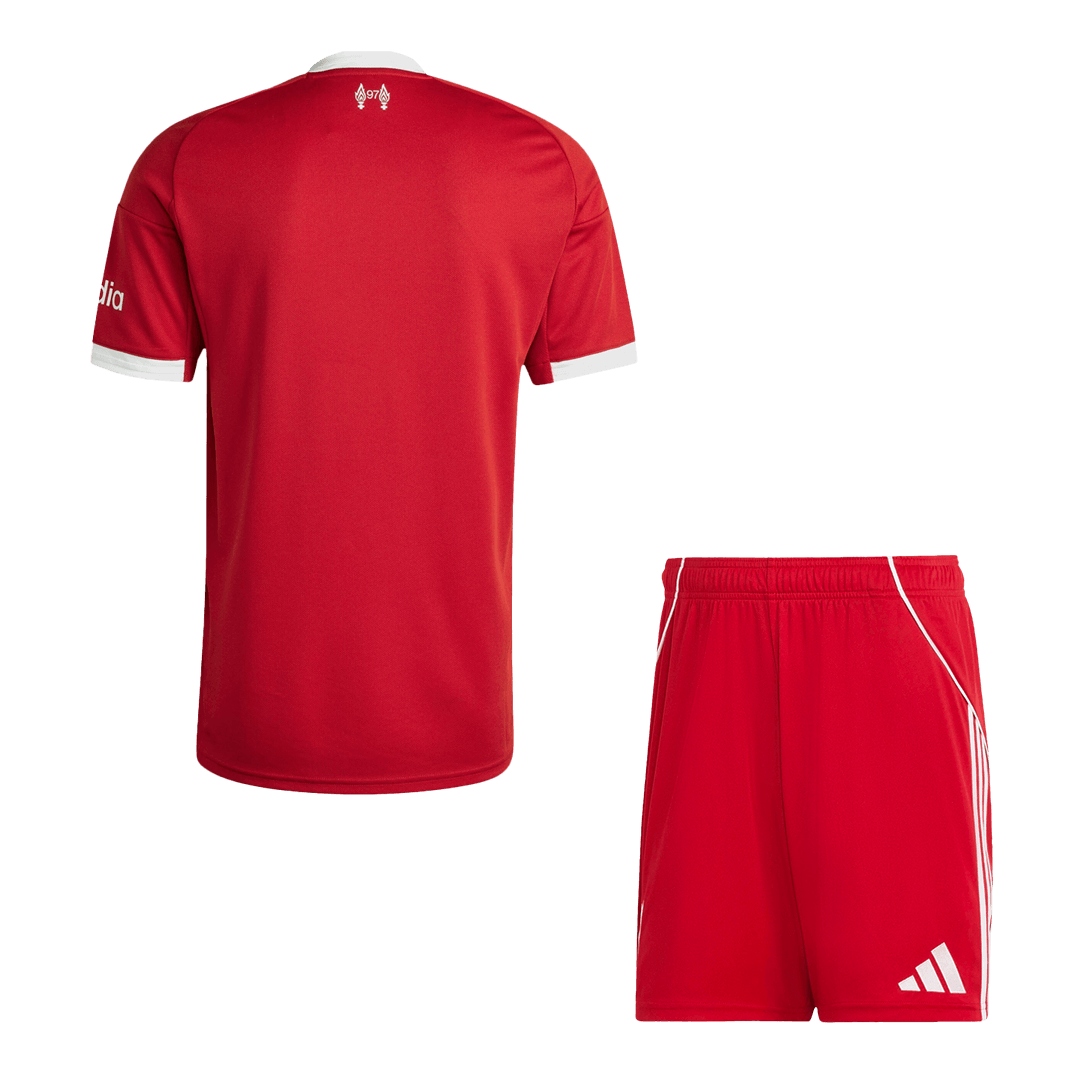 Maillot de football domicile Liverpool (maillot + short) 25/26 rouge