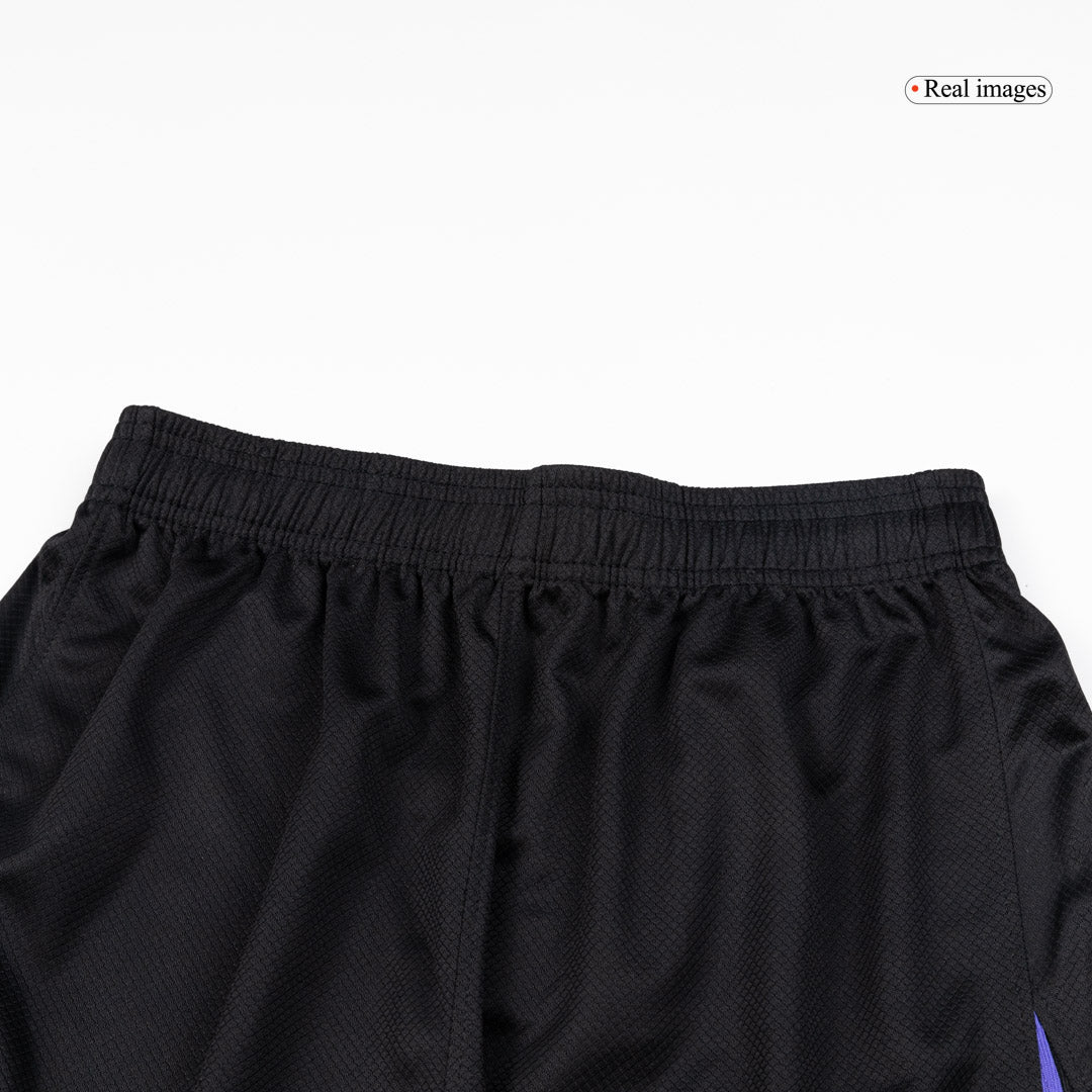 Soccer Kits Barcelona Away Soccer Shorts 25/26 Black