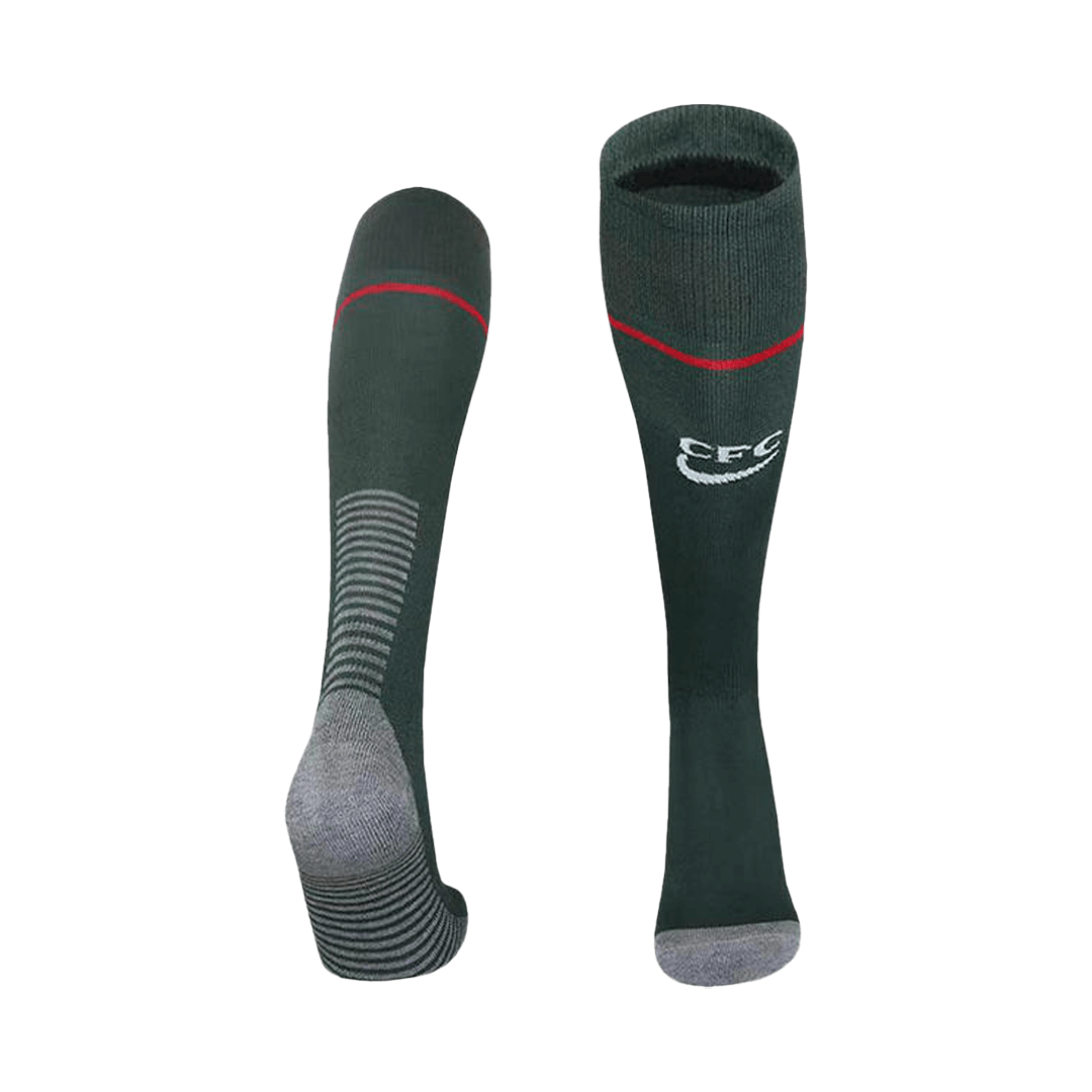 Maillots de football pour enfants 25/26 Chelsea Extérieur Chaussettes Vert