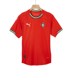 Soccer Kits Authentic  RONALDO #7 Portugal Home Soccer Jersey 2025 Red