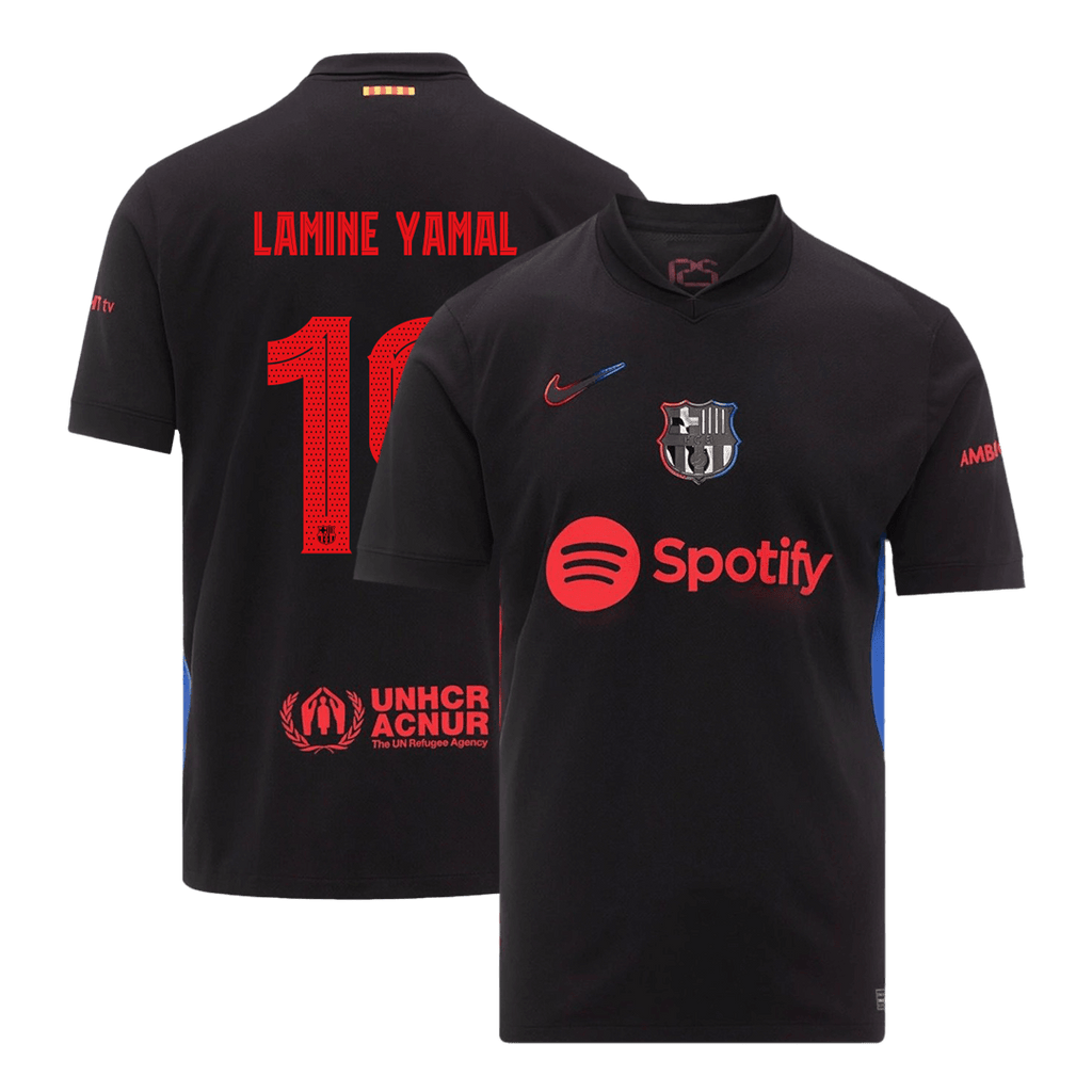 Camiseta de visitante del Barcelona LAMINE YAMAL #19 2024/25 - UCL