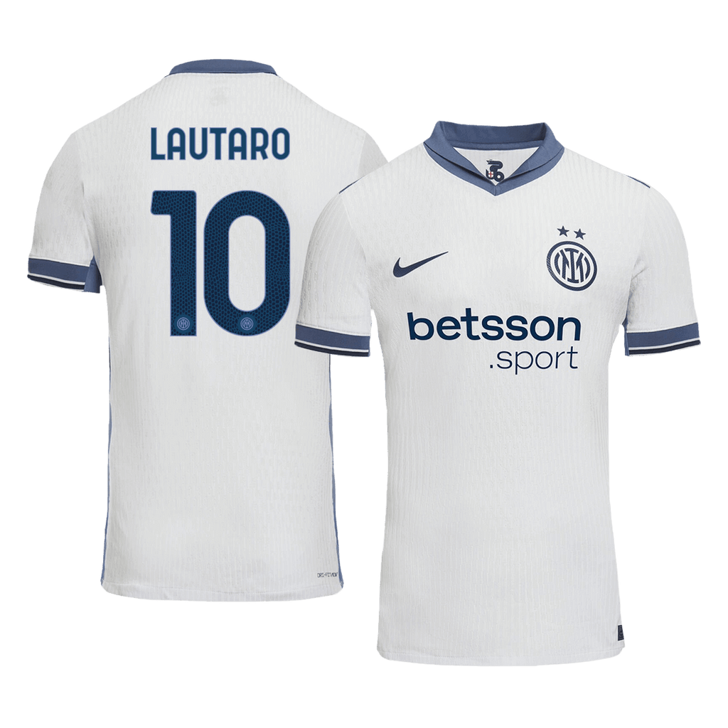 Soccer Kits Authentic LAUTARO #10 Inter Milan Away Soccer Jersey 2024/25