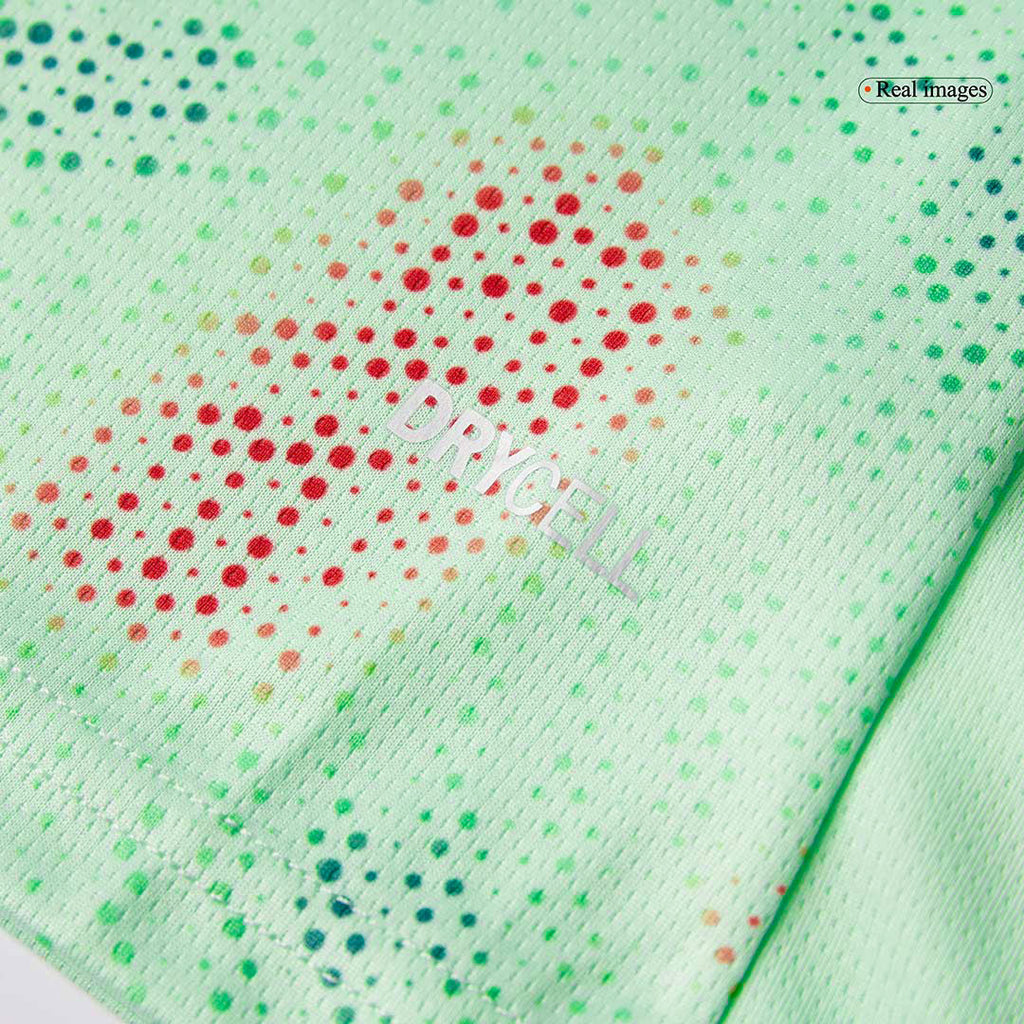 Maillot de football extérieur Portugal 2025 Vert - Championnat d'Europe féminin