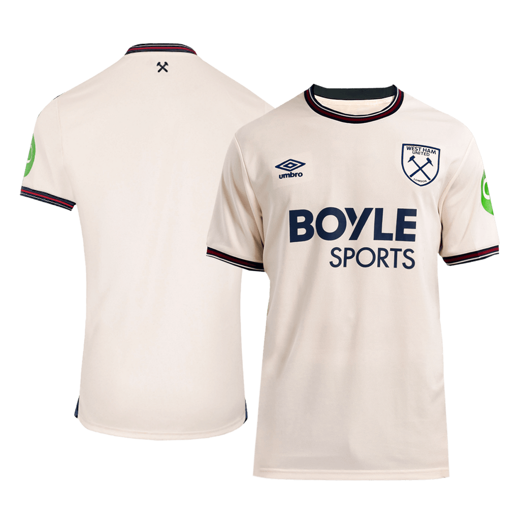 Camiseta de visitante del West Ham United 2025/26, color blanco