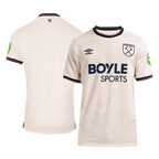 Camiseta de visitante del West Ham United 2025/26, color blanco