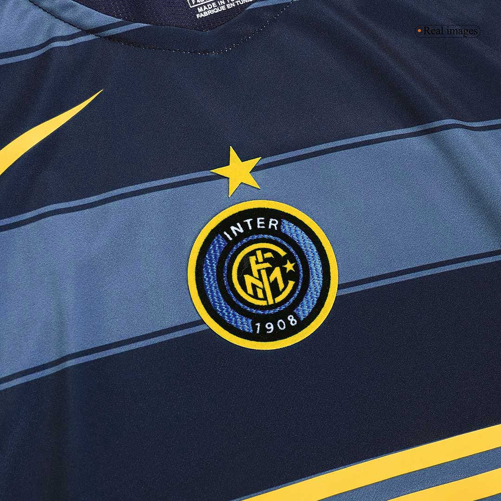 Camiseta de fútbol retro de visitante del Inter de Milán 2004/05