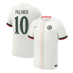 Maillot de football PALMER #10 Chelsea Extérieur 2025/26 Blanc - UCL