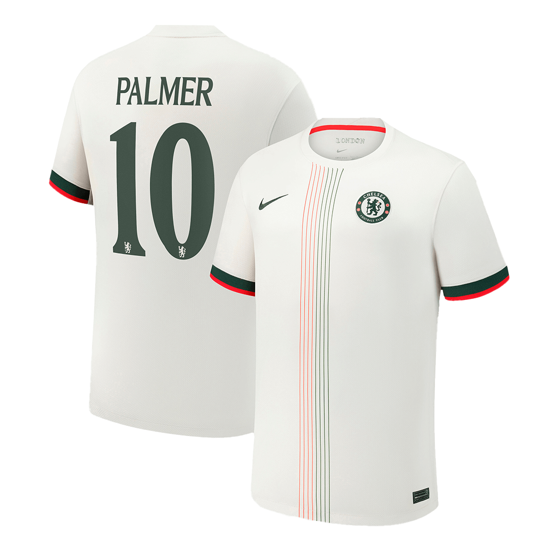 Camiseta de visitante del Chelsea PALMER #10 2025/26, color blanco - UCL