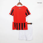 Kit de fútbol para niños: Camiseta de local del AC Milan (camiseta y pantalones cortos) 2024/25