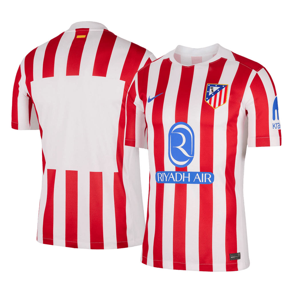 Soccer Kits Atletico Madrid Home Soccer Jersey 2025/26 Red&White