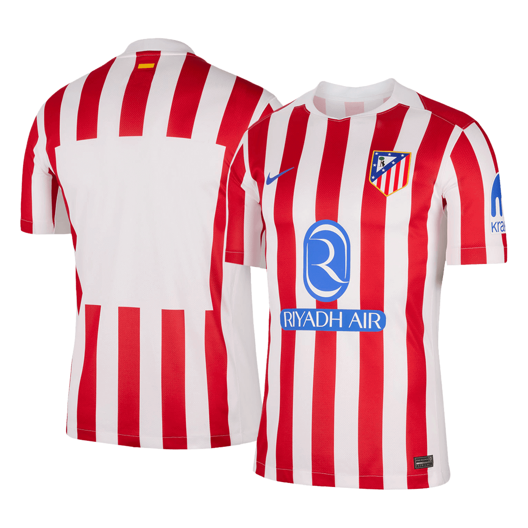 Soccer Kits Atletico Madrid Home Soccer Jersey 2025/26 Red&White
