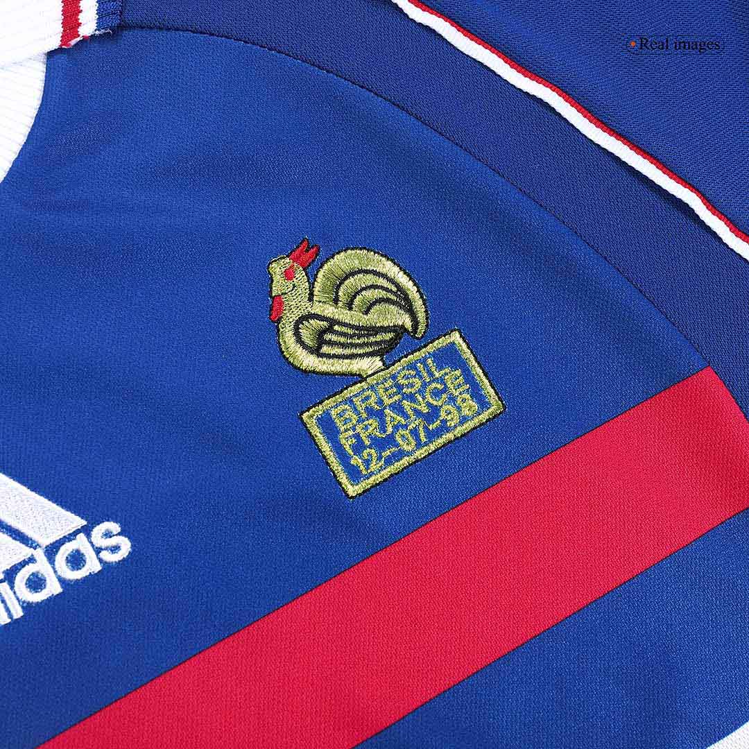 Camiseta de fútbol retro de Francia de 1998