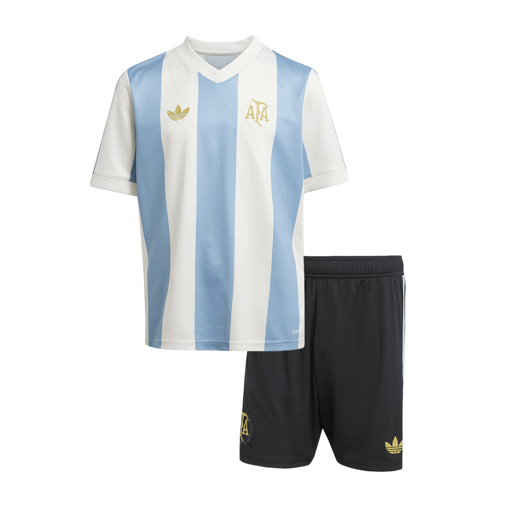 Maillot de football Argentine pour enfant (maillot + short) 2024 - 50e anniversaire