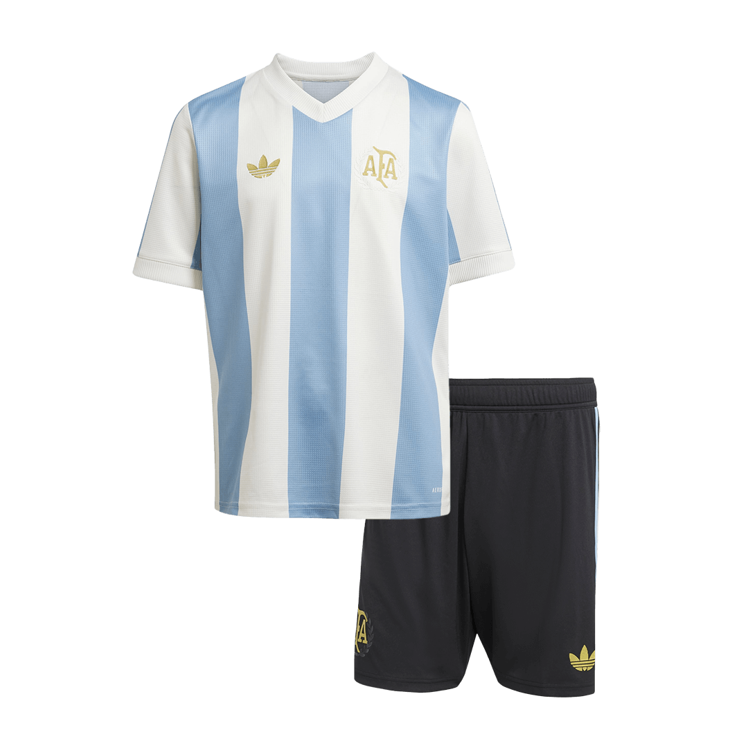 Maillot de football Argentine pour enfant (maillot + short) 2024 - 50e anniversaire