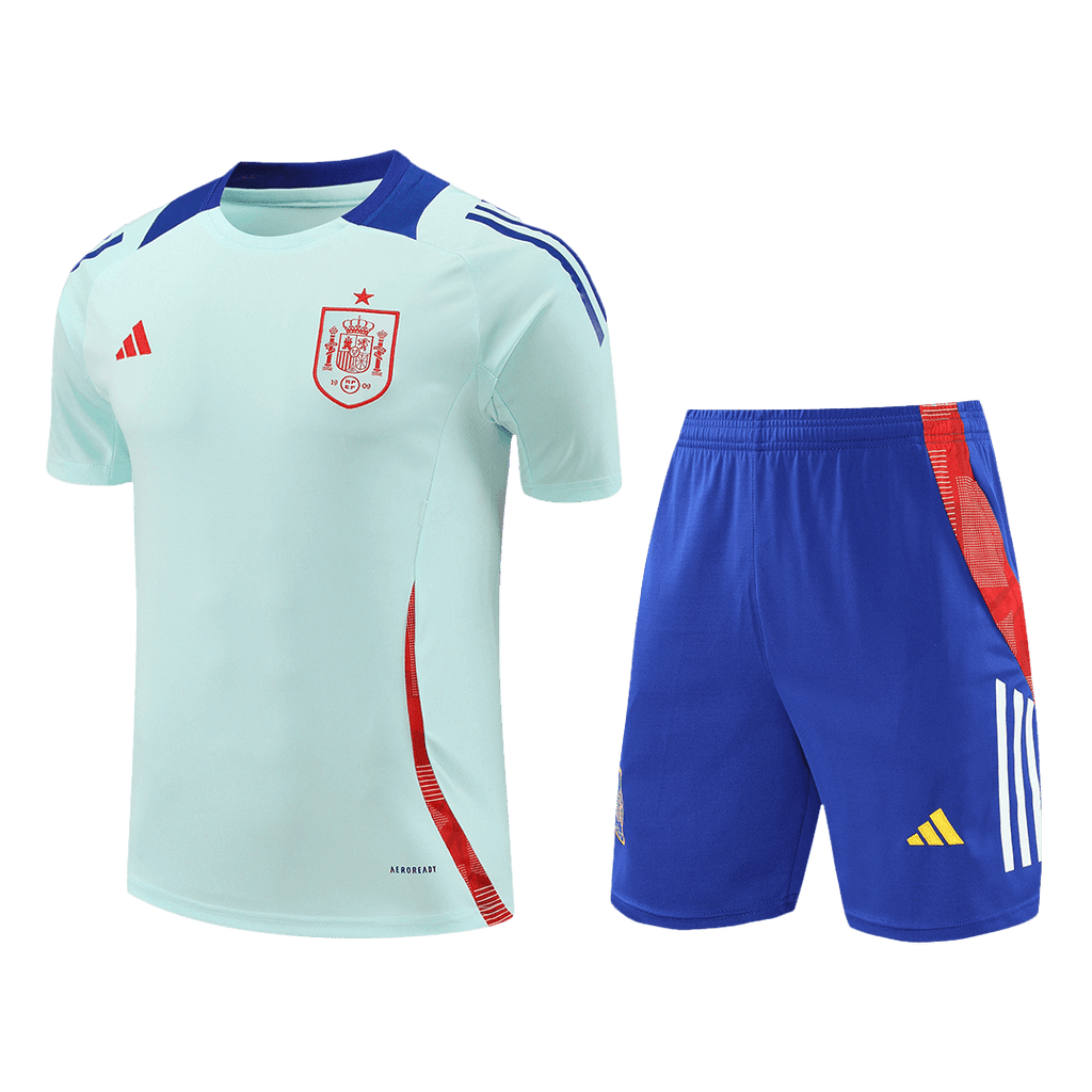 Equipaciones de fútbol: Camiseta de España (camiseta y pantalón corto) para la Eurocopa 2024