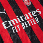 Maillot de football MODRIĆ #14 AC Milan Domicile 2025/26 Rouge et Noir