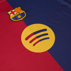 Soccer Kits Barcelona Home Soccer Jersey 2024/25 - Spotify Logo Without Text