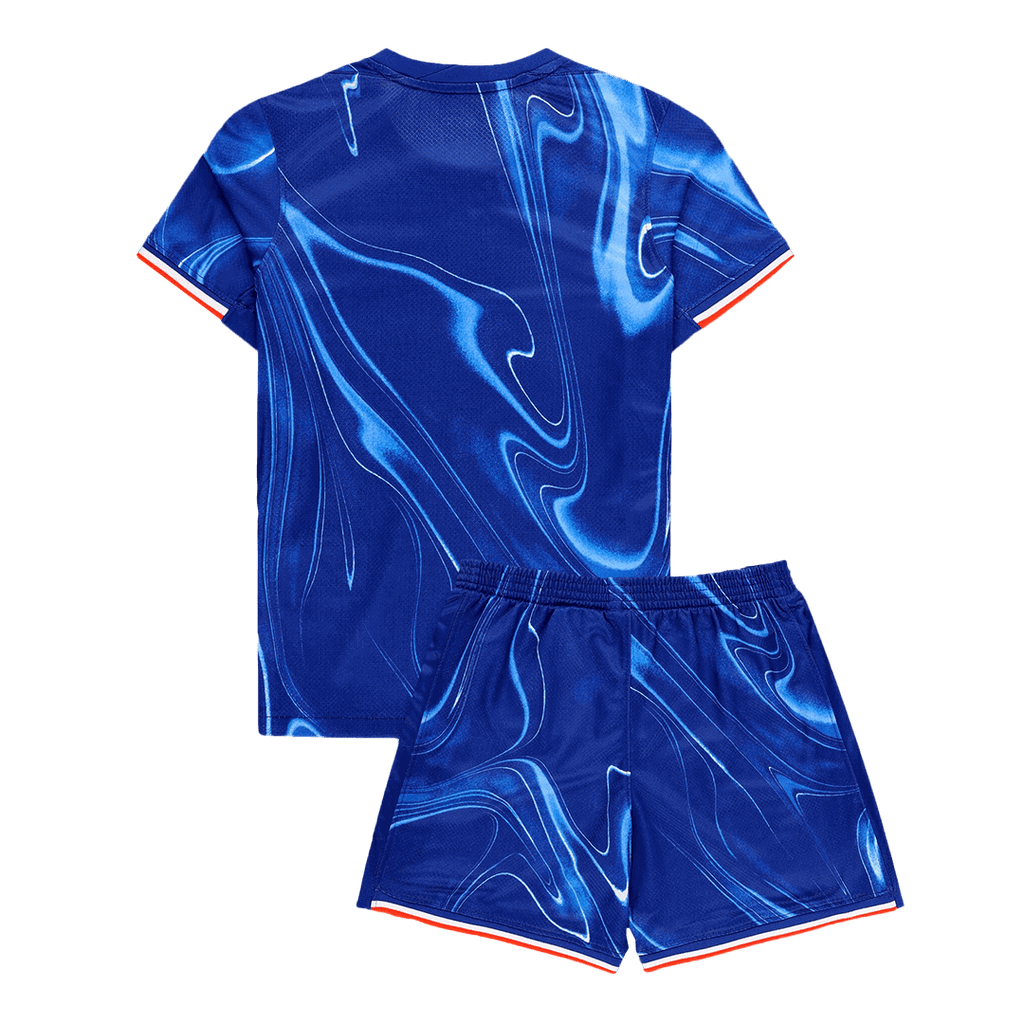 Camiseta de fútbol local del Chelsea para niños (camiseta y pantalón corto) 2024/25