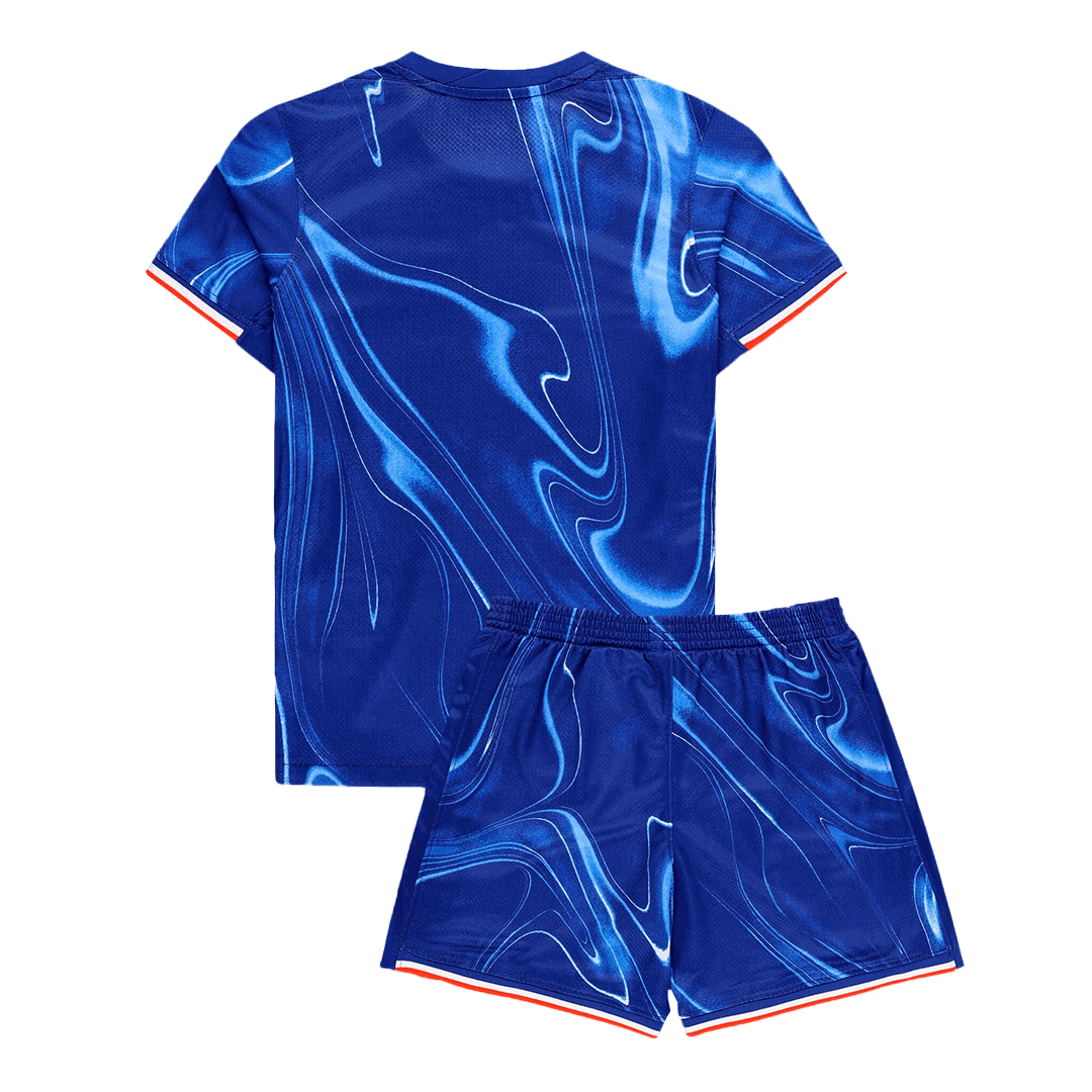 Camiseta de fútbol local del Chelsea para niños (camiseta y pantalón corto) 2024/25