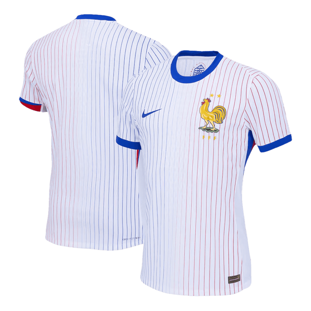 Soccer Kits Authentic France Away Soccer Jersey Euro 2024