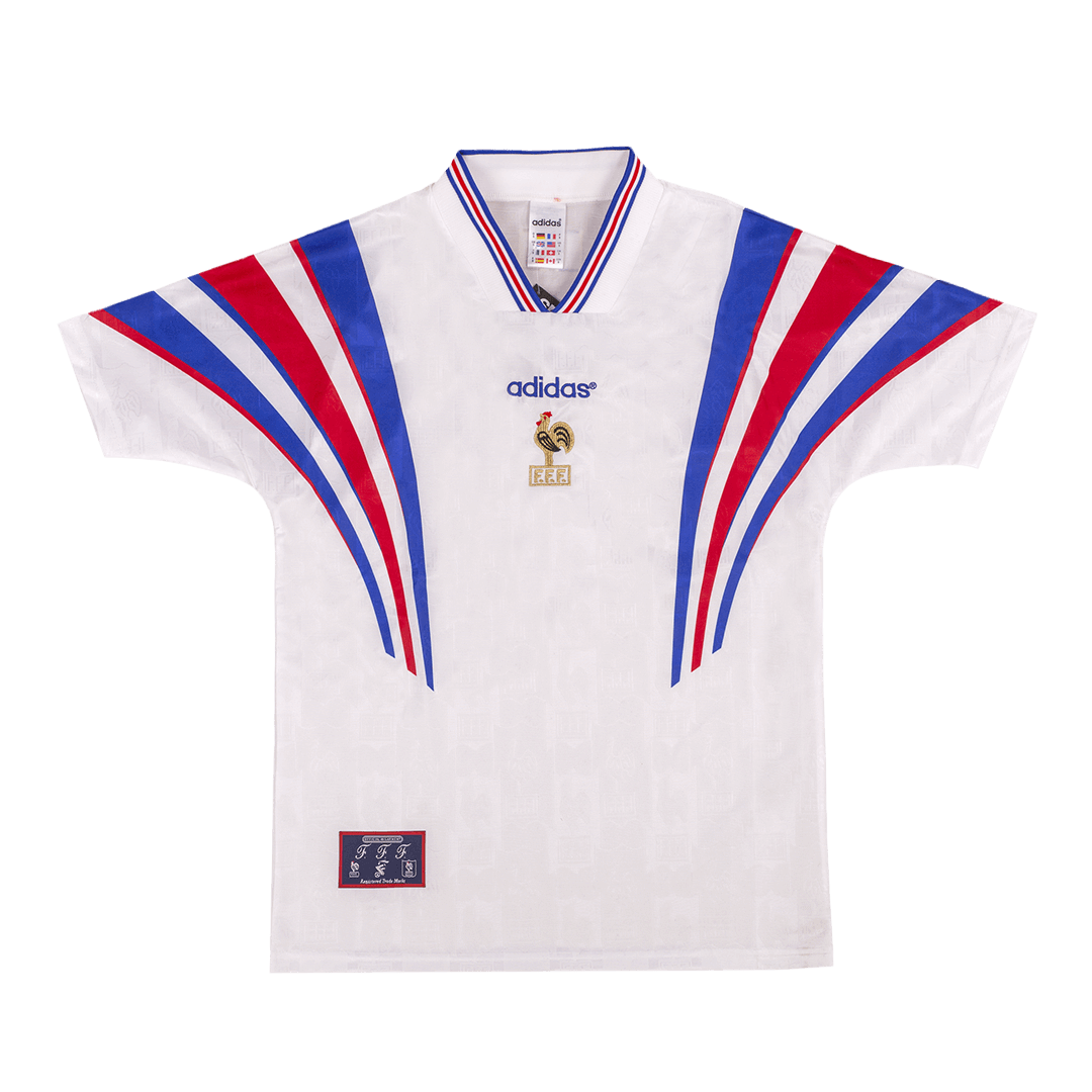Maillot de football rétro extérieur France 1996