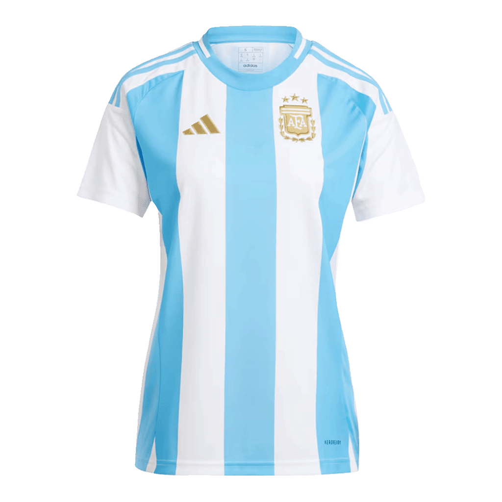 Kits de fútbol para mujer: camiseta local de Argentina para la Copa América 2024