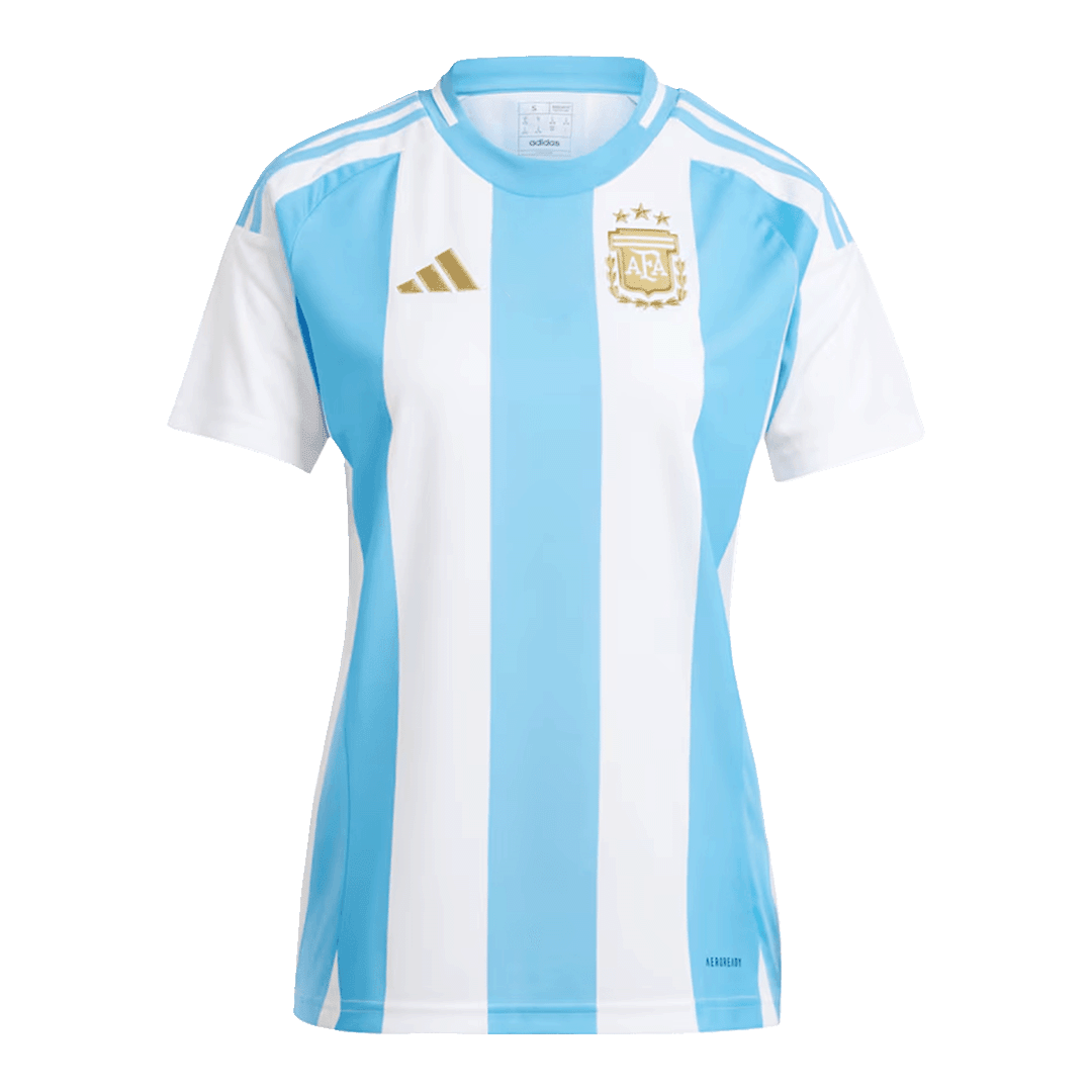 Kits de fútbol para mujer: camiseta local de Argentina para la Copa América 2024