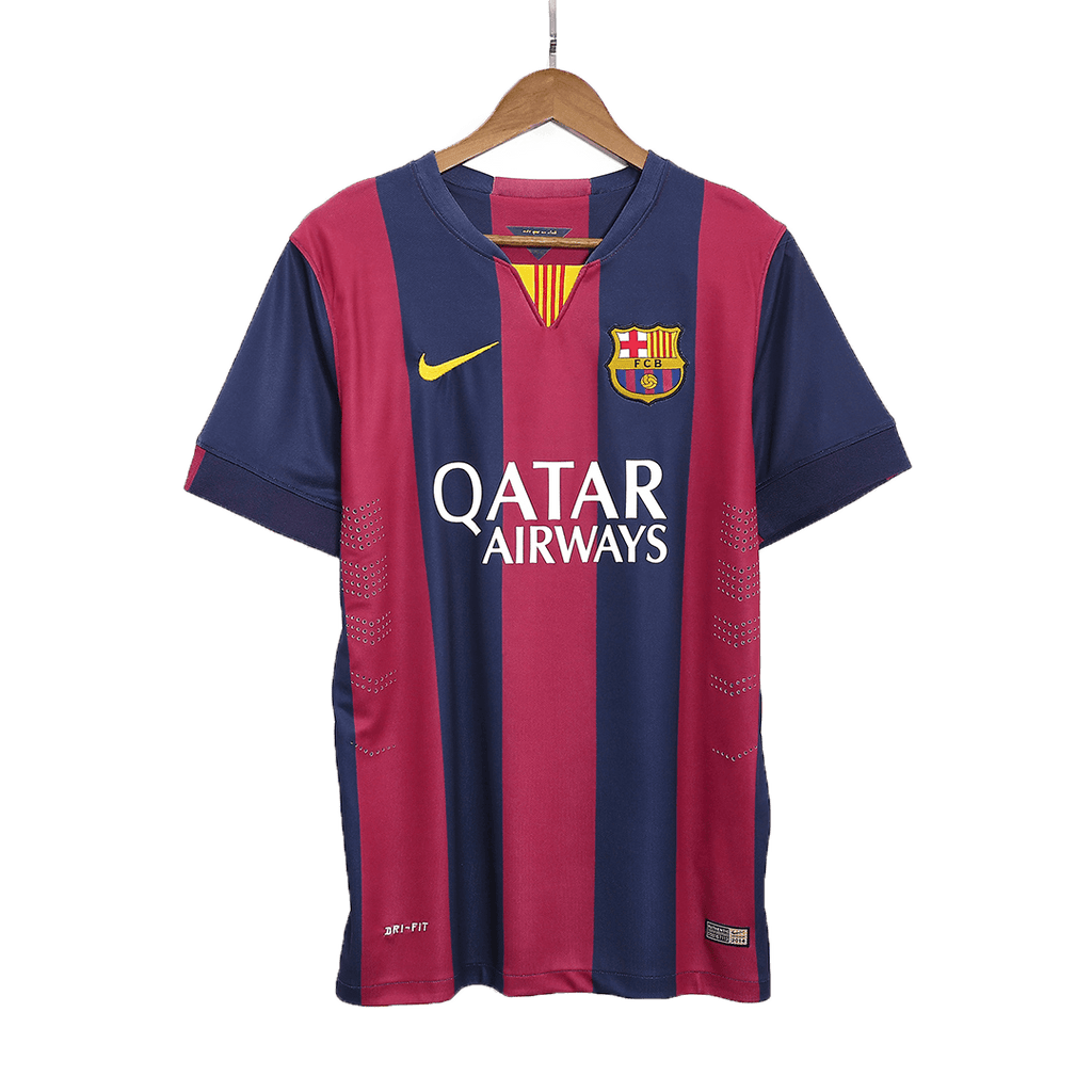 Kits de fútbol Retro SUÁREZ #9 2014/15 Camiseta de fútbol local de Barcelona