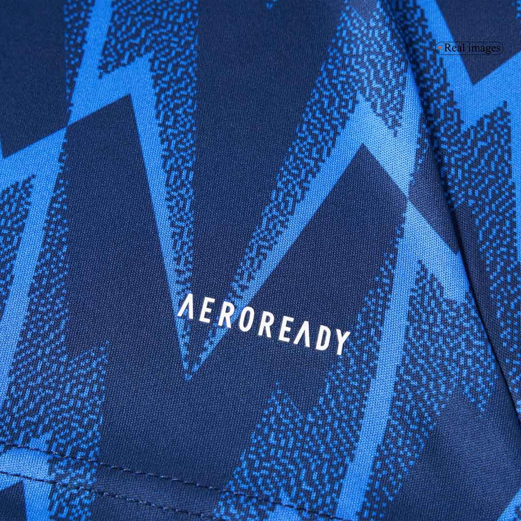 Soccer Kits Arsenal Away Soccer Jersey Kit(Jersey+Shorts) 2025/26 Blue