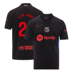 Maillot de football F.DE JONG #21 Barcelone Extérieur 2024/25