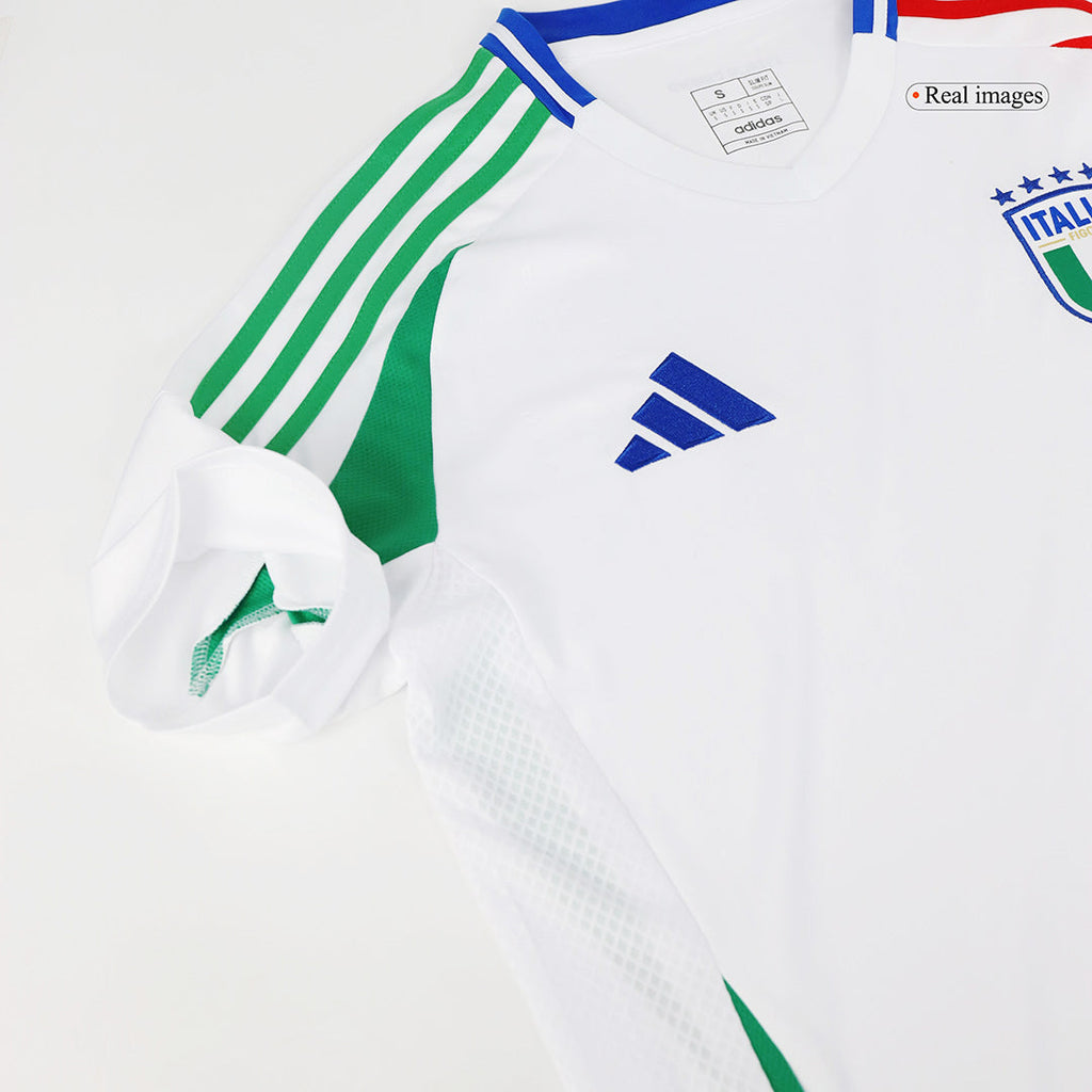 Soccer Kits CHIESA #14 Italy Away Soccer Jersey Euro 2024