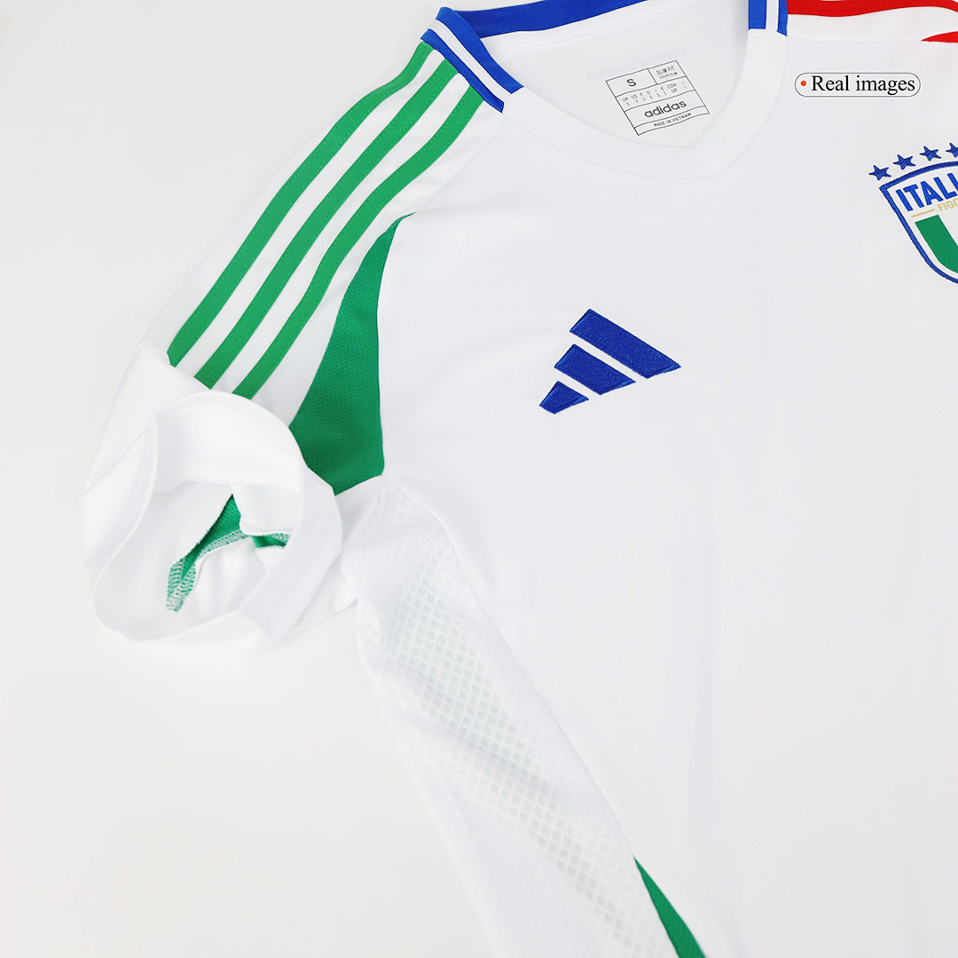 Soccer Kits CHIESA #14 Italy Away Soccer Jersey Euro 2024