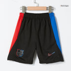 Maillot de football extérieur Barcelone 2024/25 pour enfant (maillot et short) - Logo Spotify sans texte