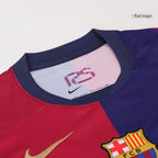 Soccer Kits Barcelona Home Football Shirt 2024/25 - Spotify Logo Without Text
