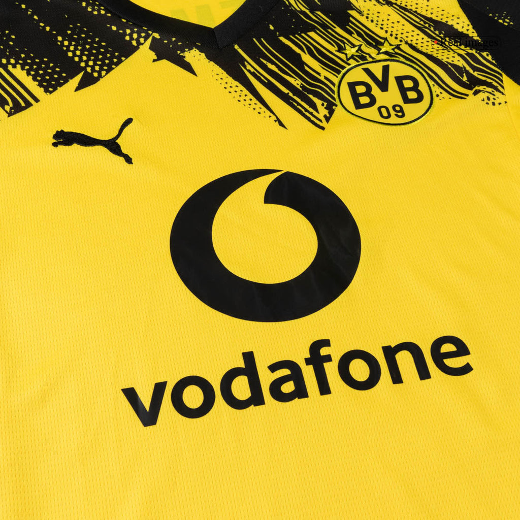 Soccer Kits Borussia Dortmund Home Soccer Jersey Kit(Jersey+Shorts) 2025/26 Yellow