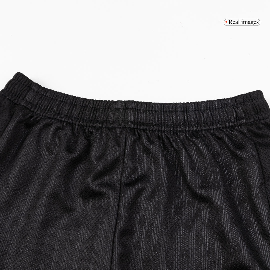 Maillot de football extérieur Barcelone pour enfant (maillot, short, chaussettes) 2025/26 jaune et noir