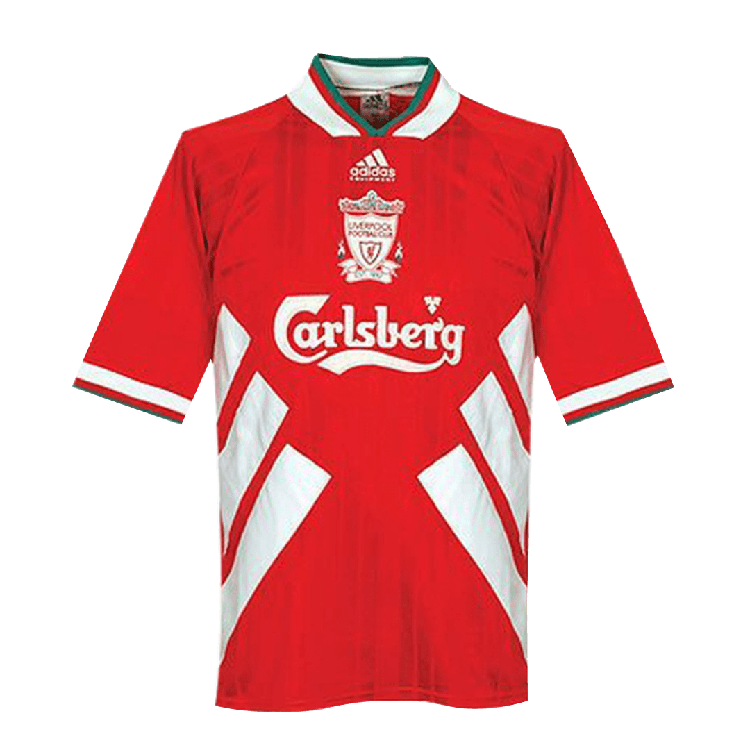 Camiseta de fútbol retro del Liverpool 1993/95