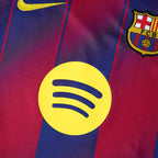 Maillot de football domicile Barcelone pour enfant (maillot, short, chaussettes) 2025/26 rouge et bleu