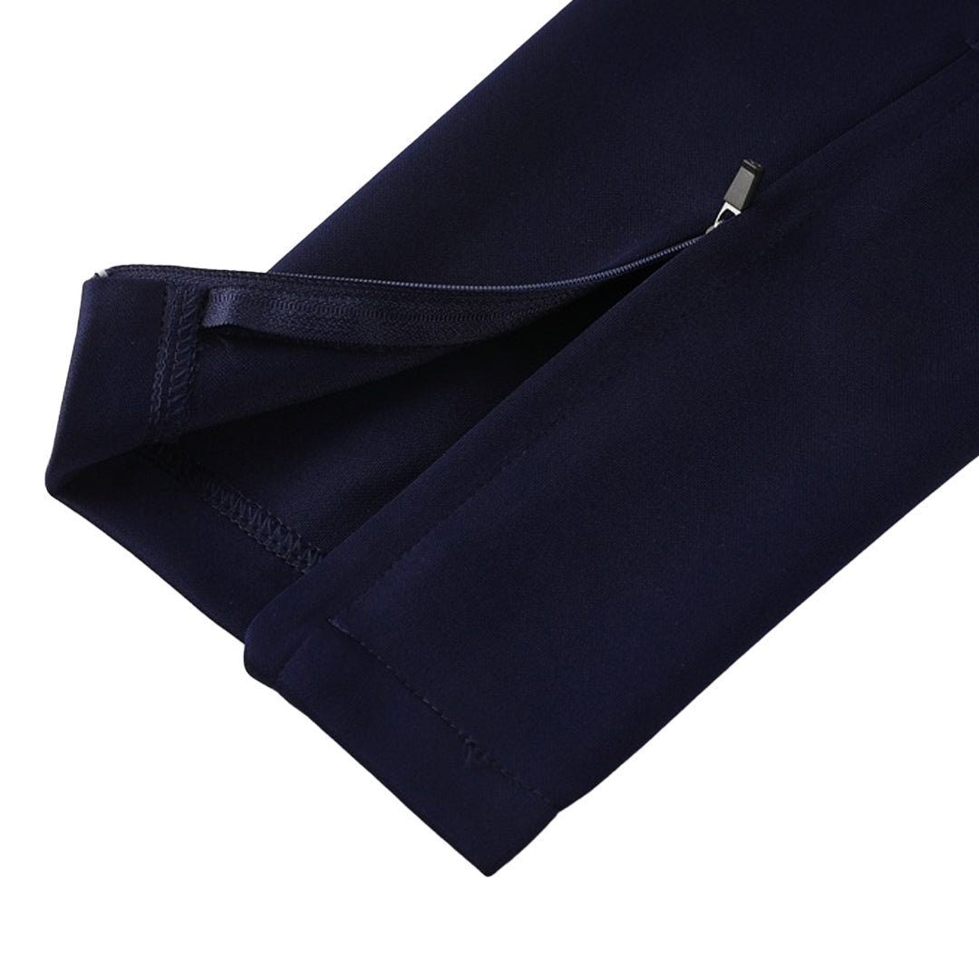 Soccer Kits 25/26 Barcelona Training Jacket Kit(Jacket+Pants) Navy&Orange