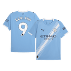 Maillot de football HAALAND #9 Manchester City Domicile 2025/26 Bleu